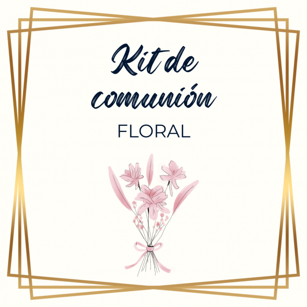 Kit de comunión FLORAL