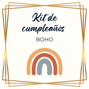 Kit de cumpleaños BOHO