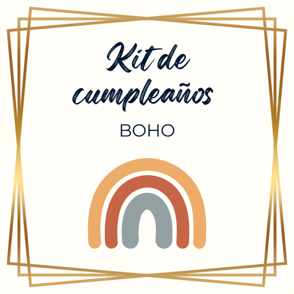 Kit de cumpleaños BOHO