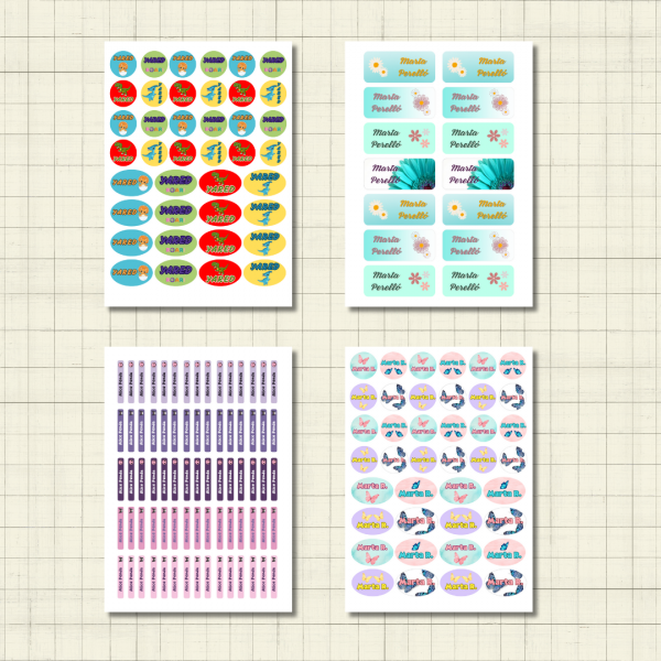 Kit de Pegatinas VUELTA AL COLE - Imagen 3