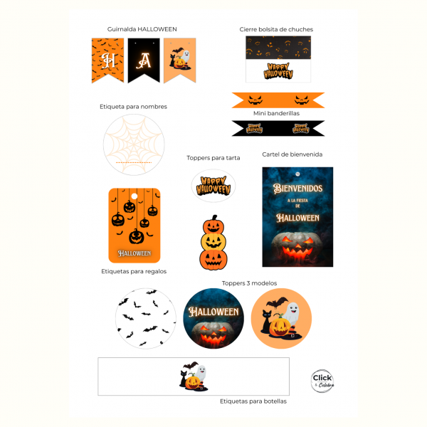 Kit de fiesta HALLOWEEN - Imagen 2