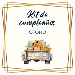 Kit de cumpleaños OTOÑO
