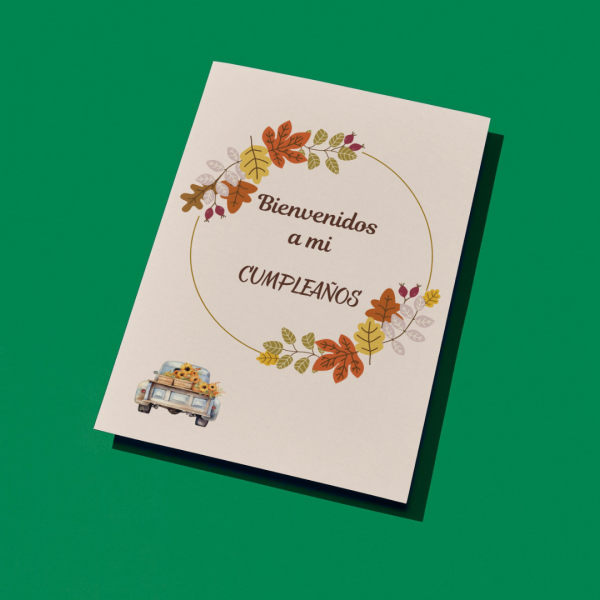 Kit de cumpleaños OTOÑO - Imagen 3